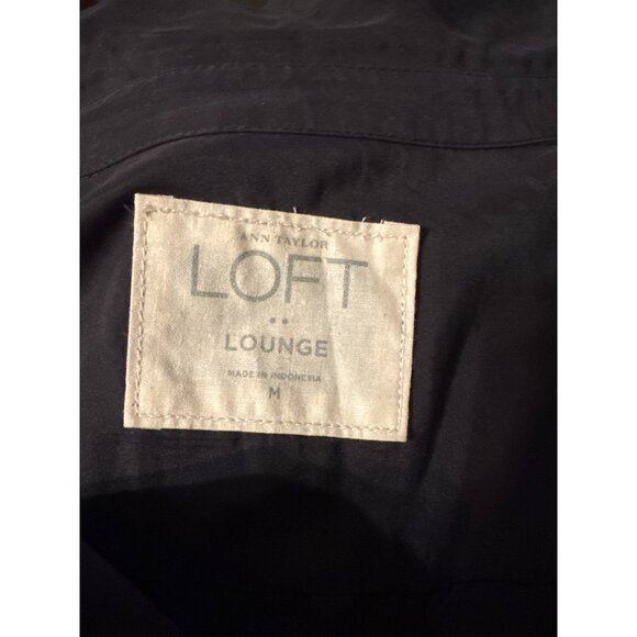 Loft Lounge Button Front Shirt Dress - Picture 6 of 14